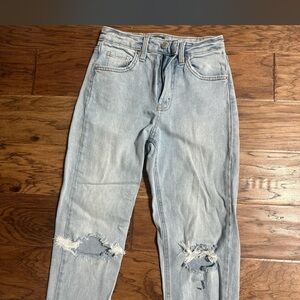 Wild Fable Light Blue Distressed Skinny Jeans